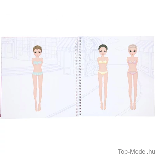 Kép 4/6 - TOPModel Dress Me Up Matricás Ruhatervező