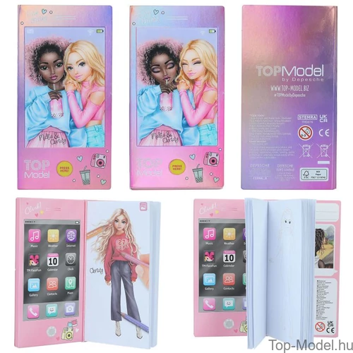 Kép 3/6 - TOPModel Mini Ruhatervező Zenével, pink