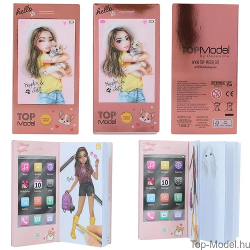 Kép 4/6 - TOPModel Mini Ruhatervező Zenével, pink