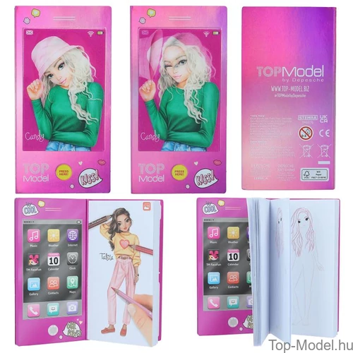 Kép 5/6 - TOPModel Mini Ruhatervező Zenével, pink