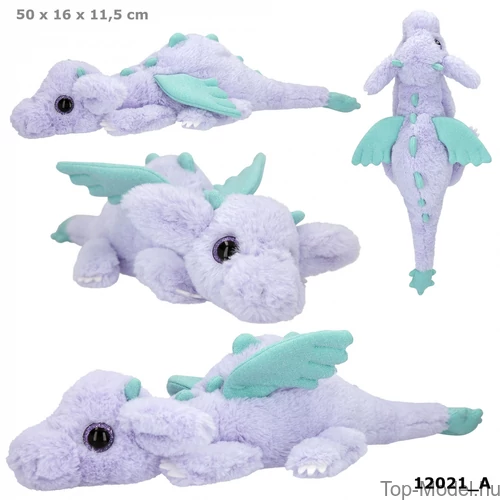 Kép 1/4 - TOPModel Plüss Sárkány Lila DRAGON LOVE