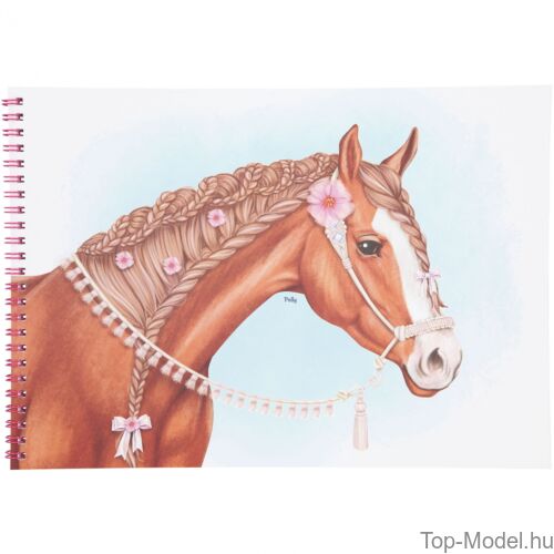 Kép 5/5 - Miss Melody Style Your Horses Kifestőkönyv