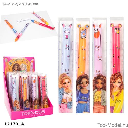 Kép 1/8 - TOPModel Kétszínű Golyóstoll, lila