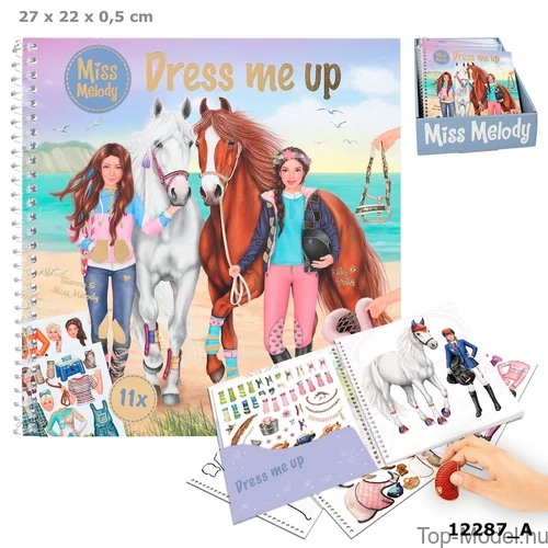 Kép 1/6 - Miss Melody Dress Me Up Matricás tervező
