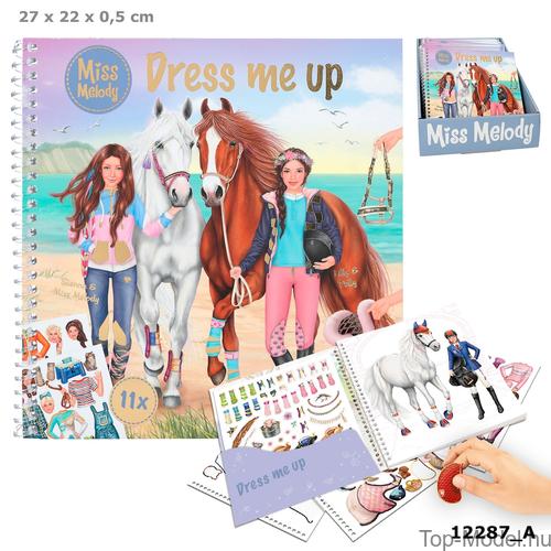 Kép 1/6 - Miss Melody Dress Me Up Matricás tervező