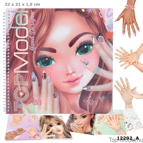 Kép 1/6 - TOPModel Körömtervező Könyv