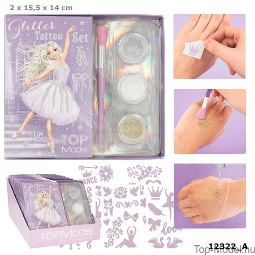 Kép 1/6 - TOPModel Csillámtetováló Készlet BALLET