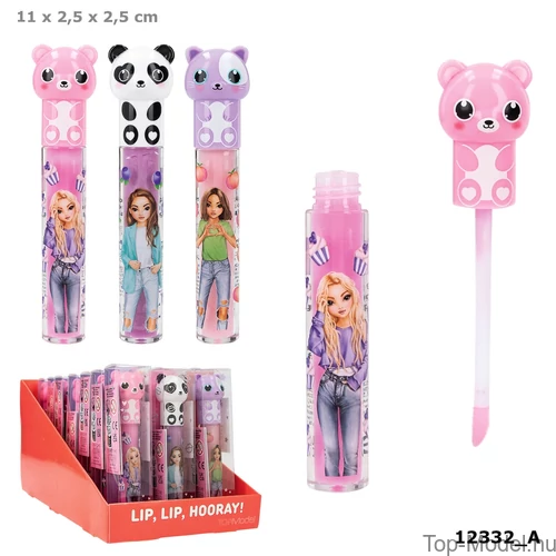 Kép 1/6 - TOPModel Szájfény Figurás, fehér-panda