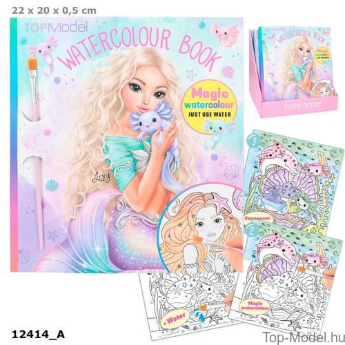 Kép 1/6 - TOPModel Vizes Kifestő MERMAID