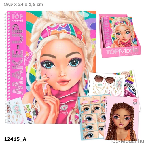 Kép 1/6 - TOPModel Sminktervező Könyv