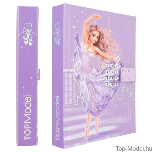 Kép 3/7 - TOPModel Számkódos Titkos Napló Zenével BALLET 