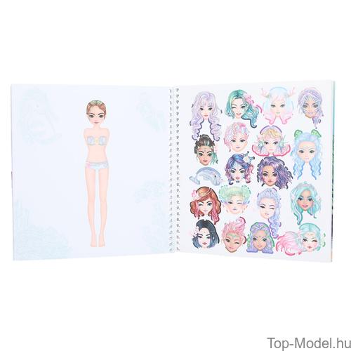 Kép 3/4 - TOPModel Dress Me Up Matricás Ruhatervező MERMAID