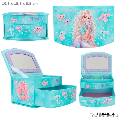 Kép 1/7 - TOPModel Ékszerdoboz MERMAID