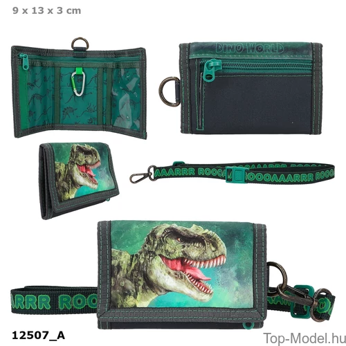 Kép 1/6 - Dino World Pénztárca 
