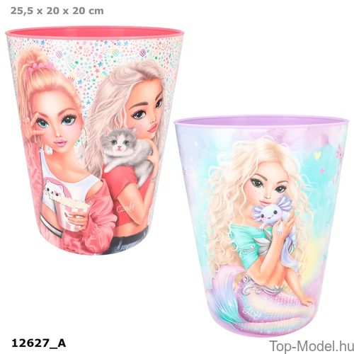 Kép 1/8 - TOPModel Szemeteskosár, cicás