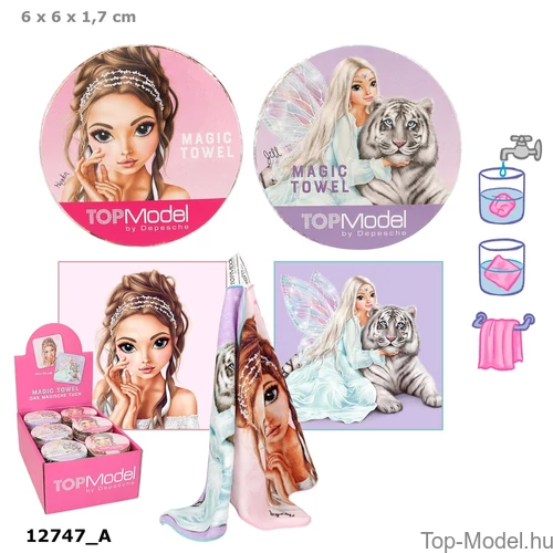 Kép 1/5 - TOPModel Varázstörölköző GLITTER, Lila