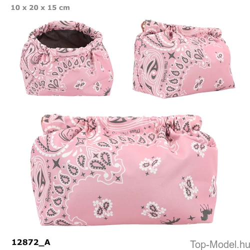 Kép 1/4 - Miss Melody Kozmetikai Táska BANDANA