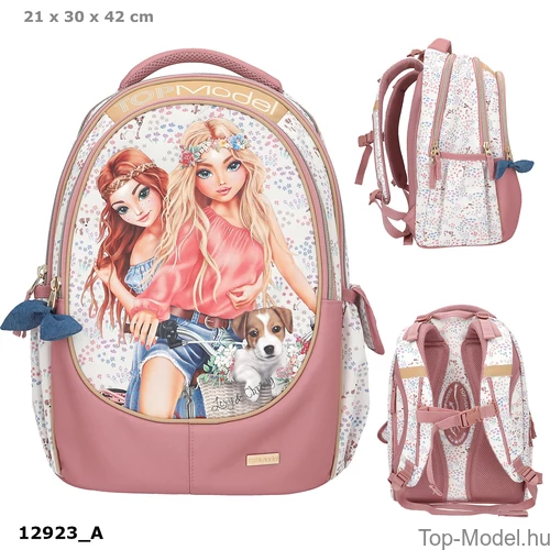 Kép 1/7 - TOPModel Ergonómikus Iskolatáska VELO FLEUR