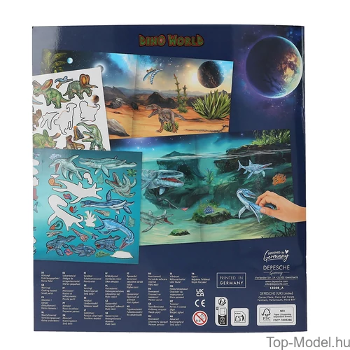 Kép 4/4 - Dino World Matricavilág Tervező GALAXY