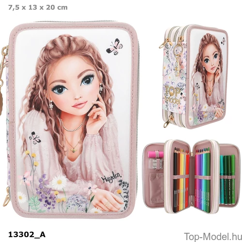 Kép 1/6 - TOPModel 3 Emeletes Töltött Tolltartó SUMMER FEELING