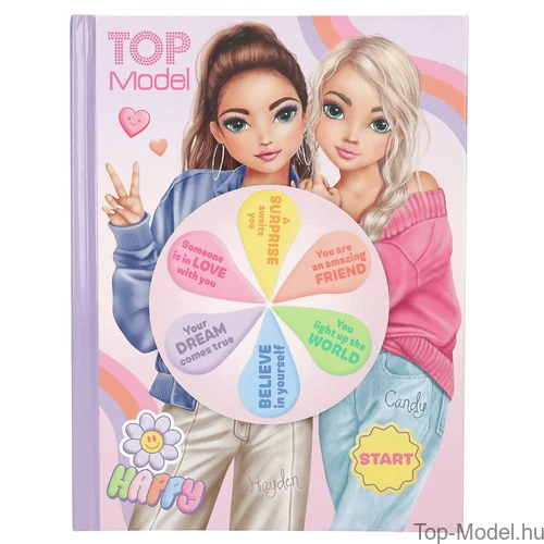 Kép 2/5 - TOPModel Hangulat Szinező Könyv Angol nyelvű