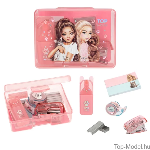 Kép 3/4 - TOPModel Mini Írószer Szett, Rózsaszín