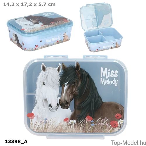 Kép 1/6 - Miss Melody Uzsonnásdoboz Kék