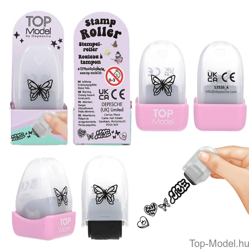 Kép 2/5 - TOPModel Bélyegzőhenger, Kék Pohár