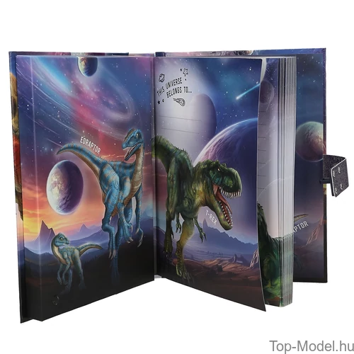 Kép 4/6 - Dino World Titkos Napló Kóddal és Hanggal, GALAXY