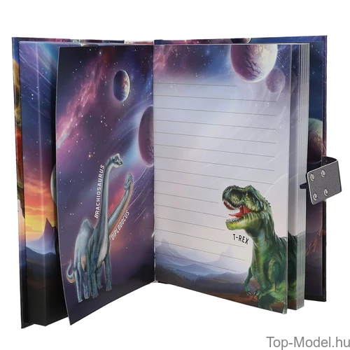 Kép 5/6 - Dino World Titkos Napló Kóddal és Hanggal, GALAXY