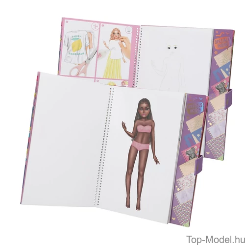 Kép 5/5 - TOPModel Special Design Ruhatervező Könyv