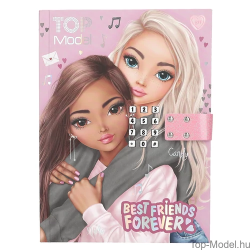 Kép 2/5 - TOPModel Számkódos Titkos Napló Zenével MY BFF