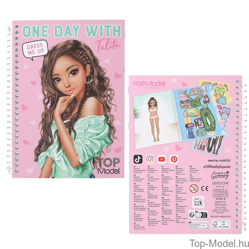 Kép 1/7 - TOPModel Dress Me Up One Day With, Rózsaszín