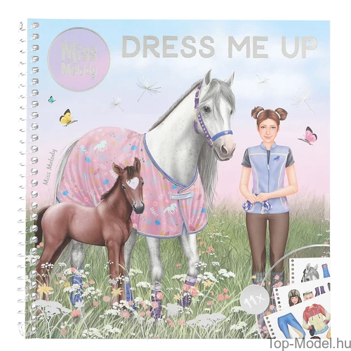 Kép 2/4 - Miss Melody Dress Me Up Matricás Tervező Kék