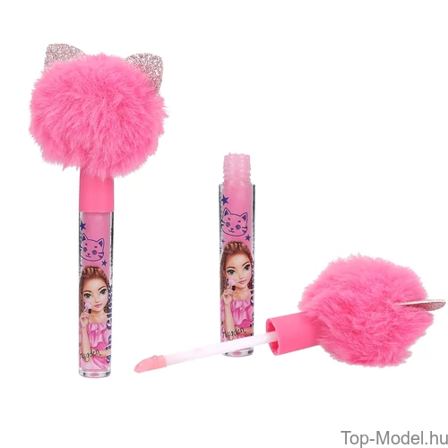 Kép 5/8 - TOPModel Pomponos Szájfény, Rózsaszín BEAUTY and ME