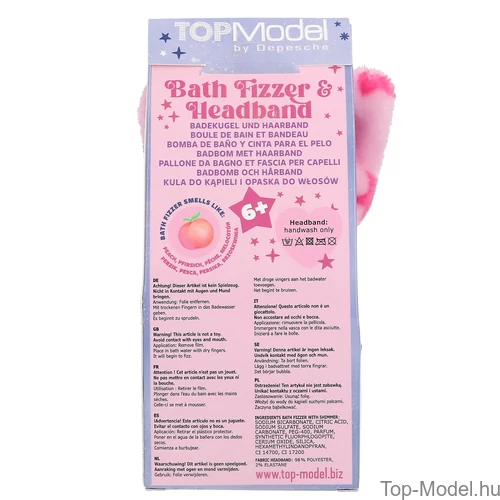 Kép 6/6 - TOPModel Fürdőbomba és Fejpánt szett, BEAUTY and ME