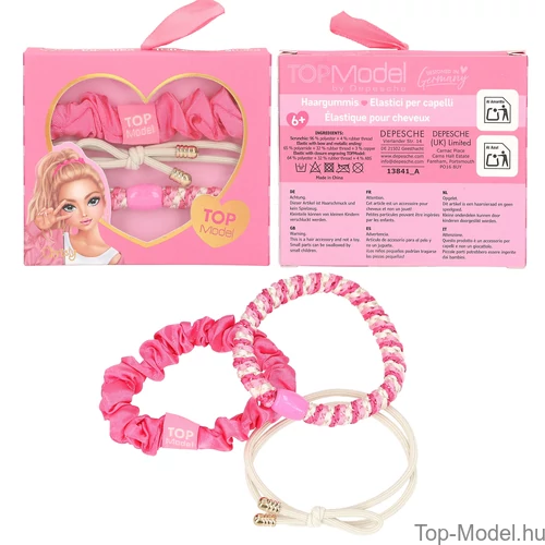 Kép 2/3 - TOPModel Hajgumi Szett, Lila