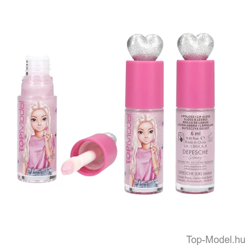 Kép 5/5 - TOPModel Csillámos Szájfény, Sötét rózsaszín kupakkal BEAUTY and ME 