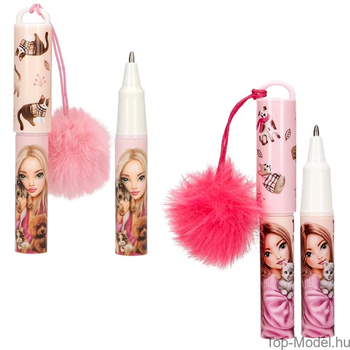 Kép 7/10 - TOPModel Mini Notesz Golyóstollal, Barnahajú lány FUR EVER FRIENDS
