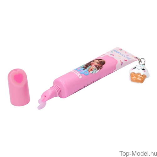 Kép 4/4 - TOPModel Szájfény Medállal, Sárga CANDY GLAM