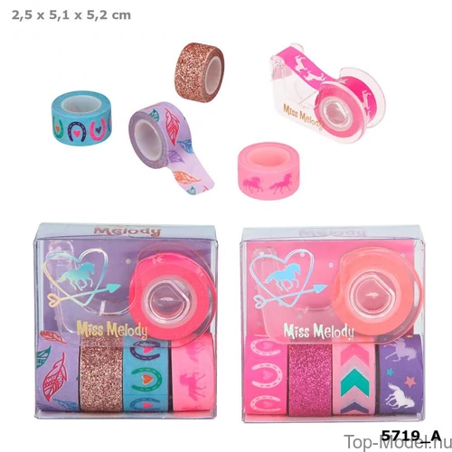 Kép 1/6 - Miss Melody Dekor ragasztó szalag