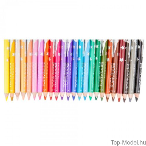 Kép 2/3 - TopModel színesceruza készlet 24 darabos