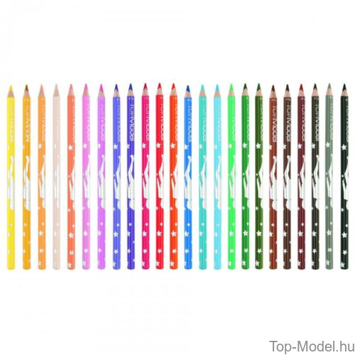 Kép 3/3 - TopModel színesceruza készlet 24 darabos