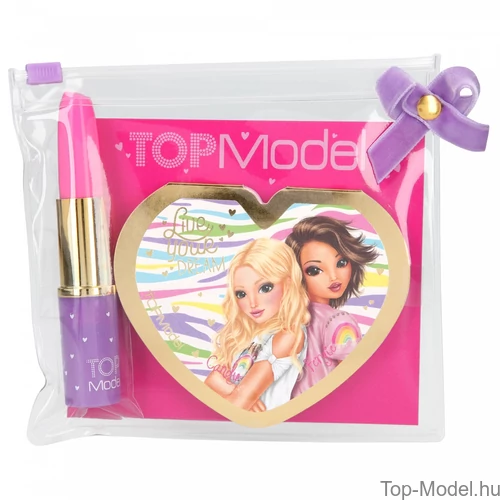Kép 2/4 - TOPModel notesz rúzs alakú tollal, kék