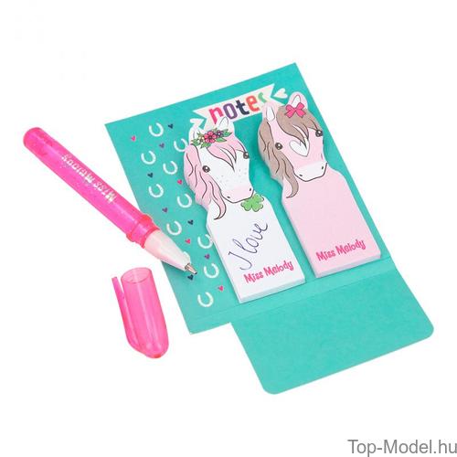 Kép 3/4 - Miss Melody Mini Posz-it tollal