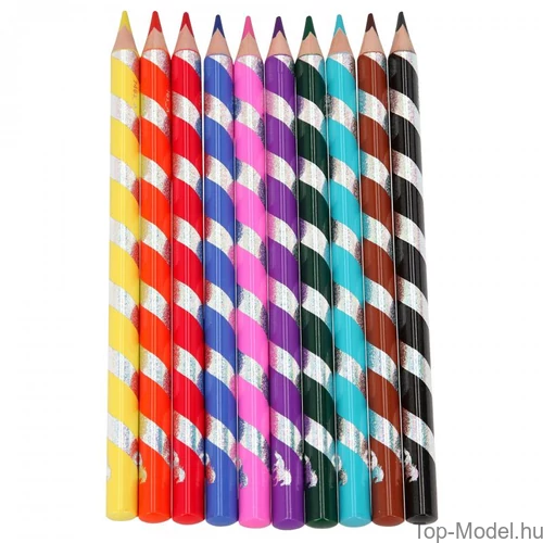 Kép 2/5 - Miss Melody színesceruza készlet 10 db