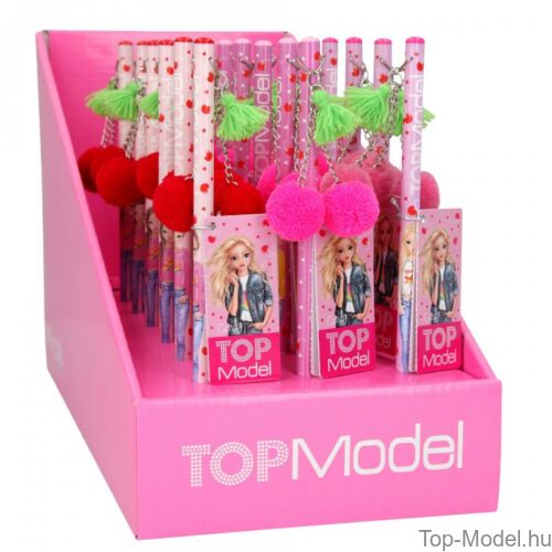 Kép 2/5 - TOPModel ceruza Cherry Bomb, világos rózsaszín