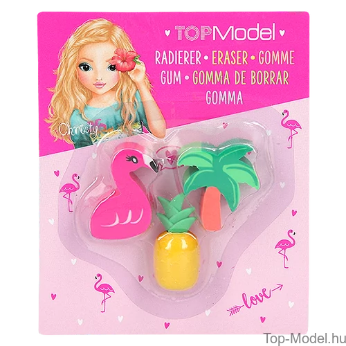 Kép 3/4 - TOPModel Radírszett TROPIKUS, narancs