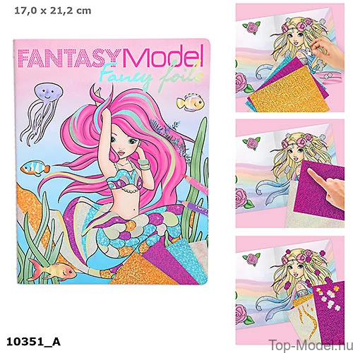Kép 1/4 - Fantasy Model Fancy Folis divstos színező foliák