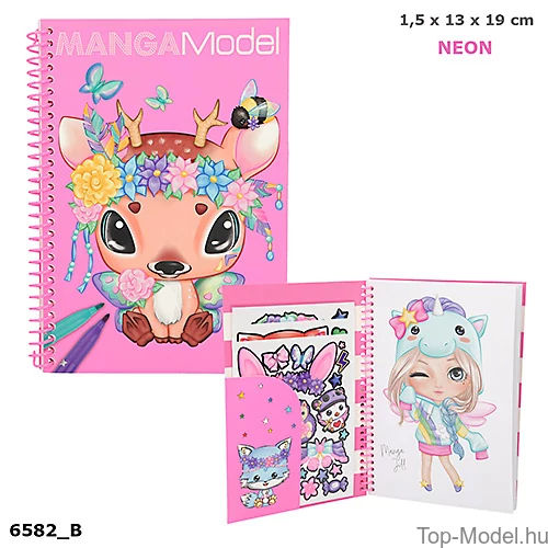 Kép 1/2 - TOPModel Manga zsebkifestő